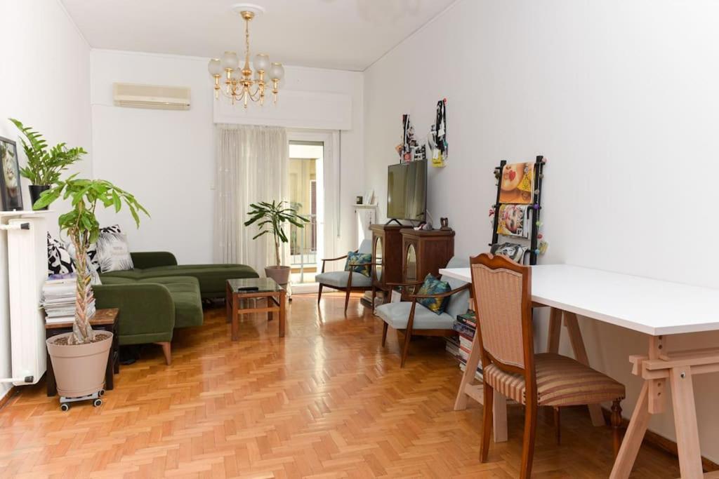 Urban-Vintage Choice 10 Minutes From Acropolis - One Bedroom Αθήνα Εξωτερικό φωτογραφία